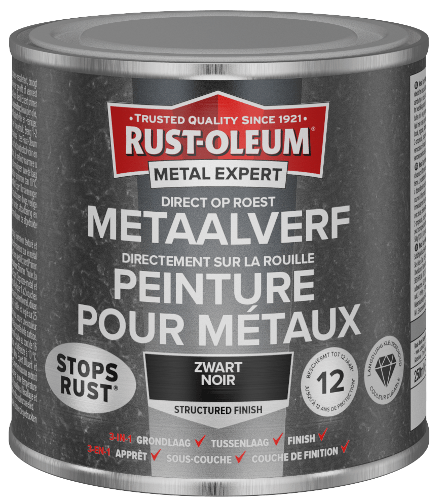 Peintures métaux - Métaux - PMSB Volume 500ML Finition ASPECT ACIER