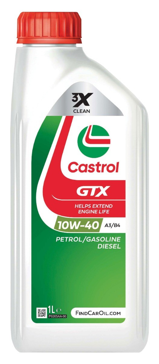 Castrol GTX 10w40 A3/B4 oil 1 liter