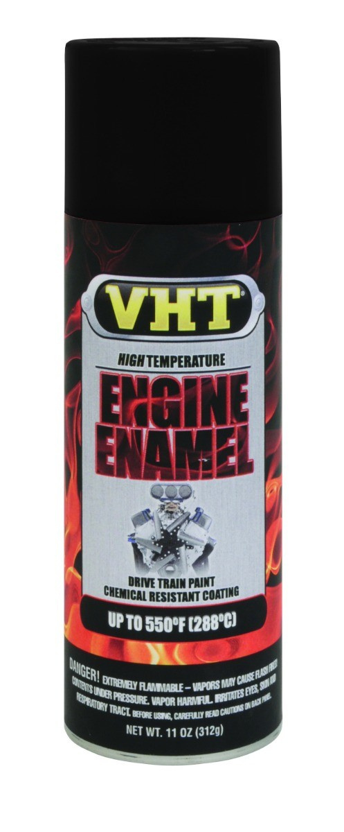 VHT Engine Metallic Spraydose - Motorblock Lack SCHWARZ - 400ml