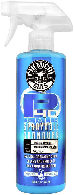 Chemical Guys Quick Detailer P40 avec cire de carnauba