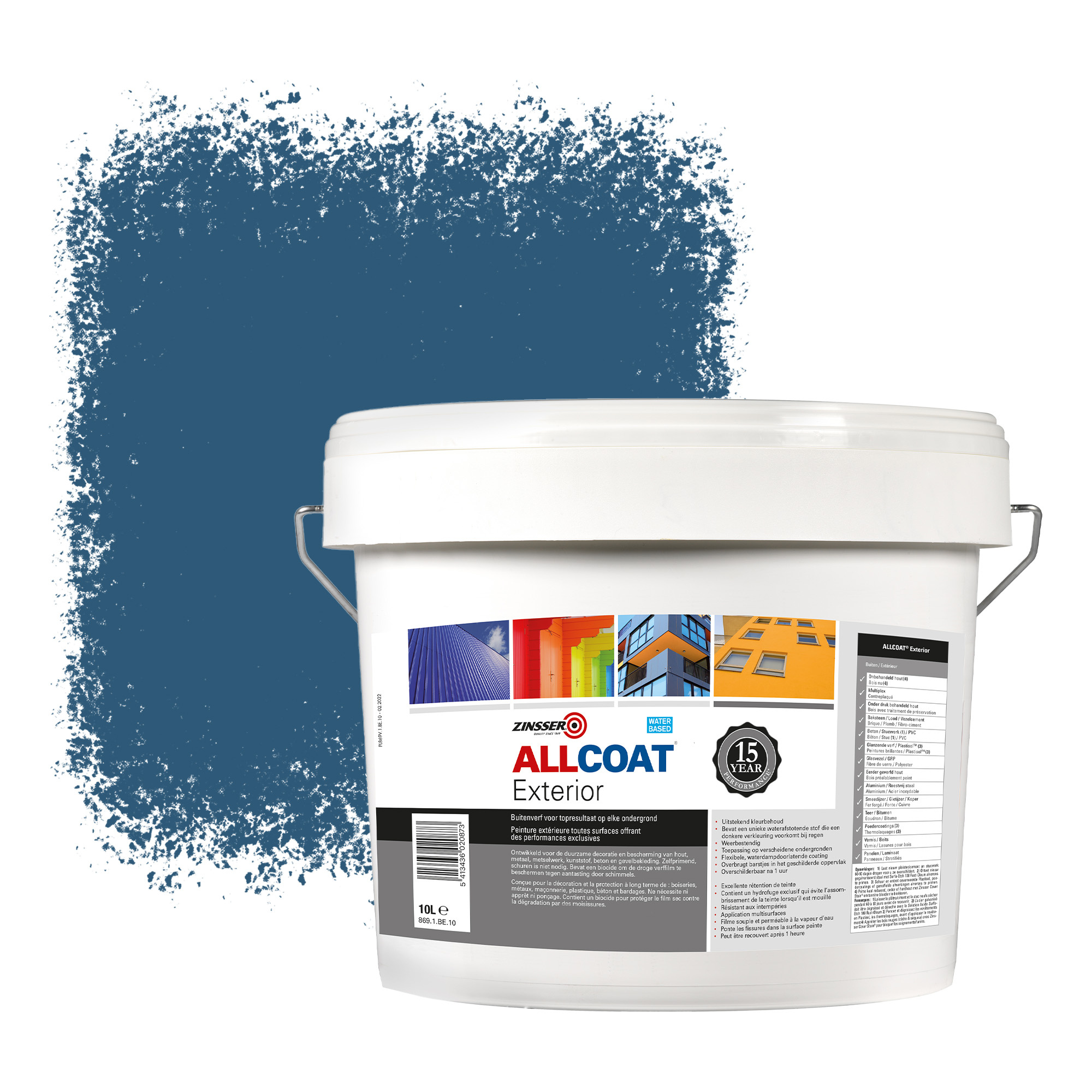 RAL5009 Azure Blue Spray Paint and Touch Up Paint