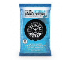 Chemical Guys Innerclean Interior Quick Detailer Cleaner Wipes - 50 stuks