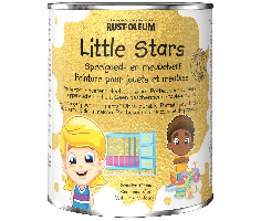 Rust-Oleum Little Stars Metallic Meubelverf en Speelgoedverf Gouden Kroon 750ml