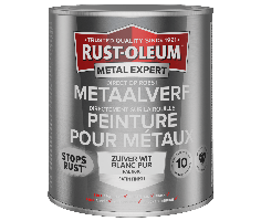 Rust-Oleum Metal Expert Direct Op Roest Metaal Verf Zijdeglans 750ml - RAL 9010