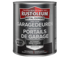 Rust-Oleum Metal Expert Garagedeur Verf Zwart 750ml