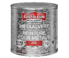 Rust-Oleum Metal Expert Direct Op Roest Hamerslag Verf Rood 250ml