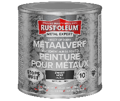 Rust-Oleum Metal Expert Direct Op Roest Hamerslag Verf Zwart 250ml