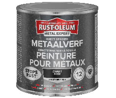 Rust-Oleum Metal Expert Direct Op Roest Structuurverf Zwart 250ml