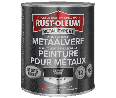 Rust-Oleum Metal Expert Direct Op Roest Structuurverf Zwart 750ml