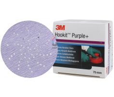 3M Cubitron II Hookit Purple+ Schuurschijven 75mm Multihole - 50 stuks