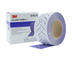 3M 737U Cubitron II Hookit Clean Schuurstroken op Rol 70mm x 12 meter