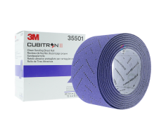 3M 737U Cubitron II Hookit Clean Schuurstroken op Rol 80mm x 12 meter