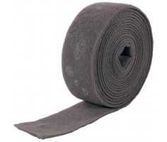 Toison abrasive gris clair SUFN Scotch-Brite de 3M - rouleau 10m