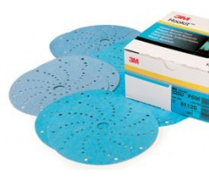 3M Hookit Blue 150mm Multihole 