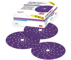 3M Hookit Purple+ Cubitron II Multihole Schuurschijven 150mm - 50 stuks