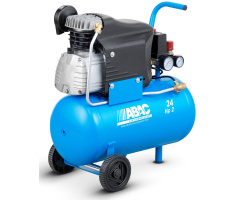 ABAC POLE POSITION L20 Mobiele Compressor 24 liter - 10  bar