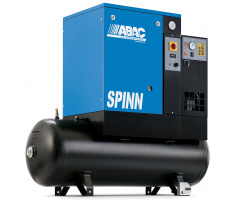 ABAC SPINN4E 10 Schroefcompressor 400 Volt - 270 liter - 10 bar