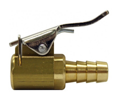 Inflator Valve 6mm Brass Clip On Air Chuck Connector