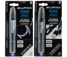 BLUFIXX Laadkabel Reparatieset + LED lamp