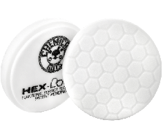 Chemical Guys White Hex Logic Light Medium Pad 4 inch - 100mm