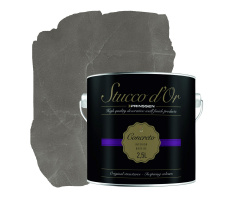 Stucco d'Or Concreto Charcoal Grey Betonlookverf - 2,5 liter