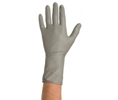 COLAD Nitril Handschuhe Grau 50 Stck (extra lang & extra stark)