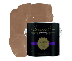 Stucco d'Or Concreto Country Cacao Brown Beton Cire Concrete Effect Paint - 2,5 liter