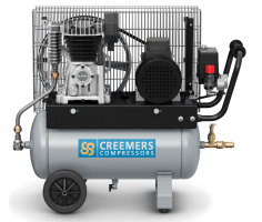 CREEMERS 254-25 Mobiele Compressor 400 Volt - 27 liter - 10 bar