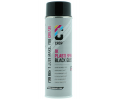 CROP Plastic Dip Spray BLACK GLOSS aerosol 500ml