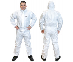 CROP Disposable Overall with hood - Professional