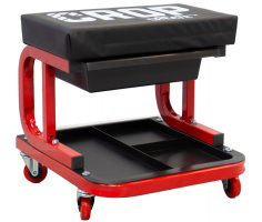 CROP Workshop Stool on wheels with drawer