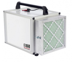 DUSTCO Bullduster B8-500 Mobile Aircleaner Exhausting Wall 