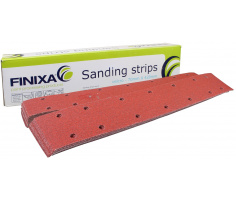 FINIXA Sanding Sheets with 14 Holes - 70 x 420mm, 100 pieces