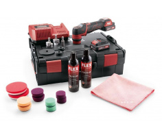 FLEX PXE 80 Nano Mini Accu Polijstmachine Set - Compleet