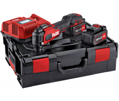 FLEX MT 18.0-EC/5.0 Accu Multitool SET + 18 Volt Accu's & Snellader in Systainer