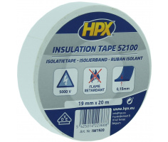 HPX 52100 VDE Isolatietapae WIT 19mm x 20 meter