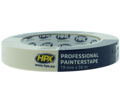 Afplaktape 19mm 80°C - per rol