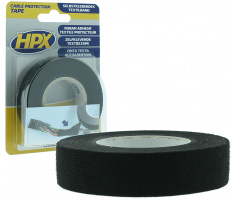 HPX Linnen Tape ZWART 19mm - 10 meter