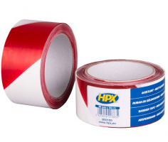 HPX Rood Wit Lint 50mm - 100 meter