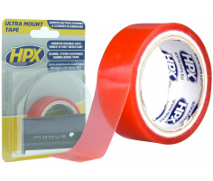 HPX Ultra Mount Double-Sided Tape TRANSPARANT 19mm - 1.5 meters