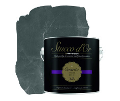 Stucco d'Or Concreto Industrial Charcoal Beton Cire Concrete Effect Paint - 2,5 liter