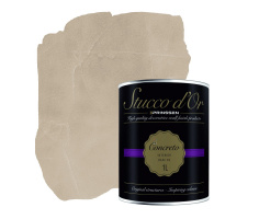 Stucco d'Or Concreto Leather Taupe Beton Cire Concrete Effect Paint - 1 liter