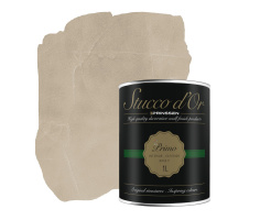 Primaire pour peinture murale effet béton Leather Taupe Stucco d'Or Primo - 1 litre