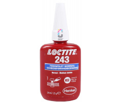 LOCTITE 243 Schroefdraadborgmiddel Blauw 24ml - Medium sterkte