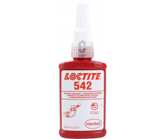 LOCTITE 542 Schroefdraadafdichtingsmiddel Bruin 50ml - Medium sterkte