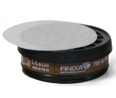 FINIXA Koolfilters A1 voor spuitmasker / 2 stuks