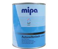 MIPA Autoreifenlack Schwarz - Bandenzwart 1 liter