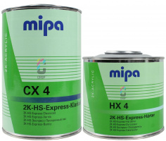 MIPA CX3 2K HS Express Klarlack Air-drying Clearcoat