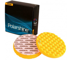 MIRKA Polarshine Waffle Polishing Pad Yellow - per pack