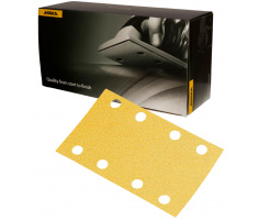 MIRKA Gold Sanding Sheets with 8 Holes - 81x133mm